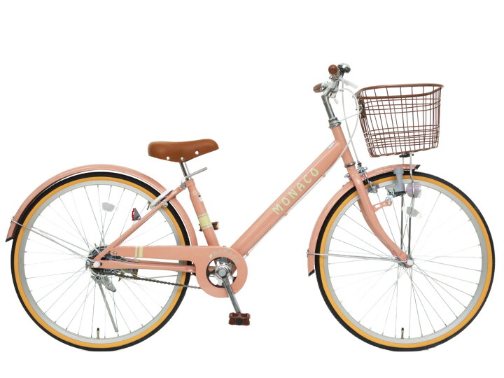 楽天市場】子供用自転車 22インチ 24インチ モナコ シングルギア  