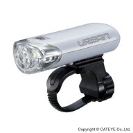 CATEYE キャットアイ 自転車ライト EL145 ホワイト フロントライト LED 800カンデラ 電池式 単三2本 前照…