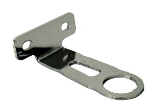 自転車 部品 前カゴブラケット ブタ穴 シルバー サギサカ 補修部品 かご取付 修理