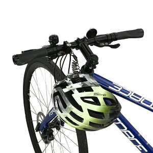 ヘルメットロック ブラック 自転車 鍵 ロック ヘルメット かぎ ヘルメット ハンドル取り付け 保管 駐輪場