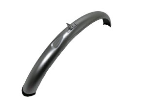 自転車 フェンダー 泥除け 前 鉄 26インチ 26 x 1 3/8 WO シルバー サギサカ 泥よけ フロント