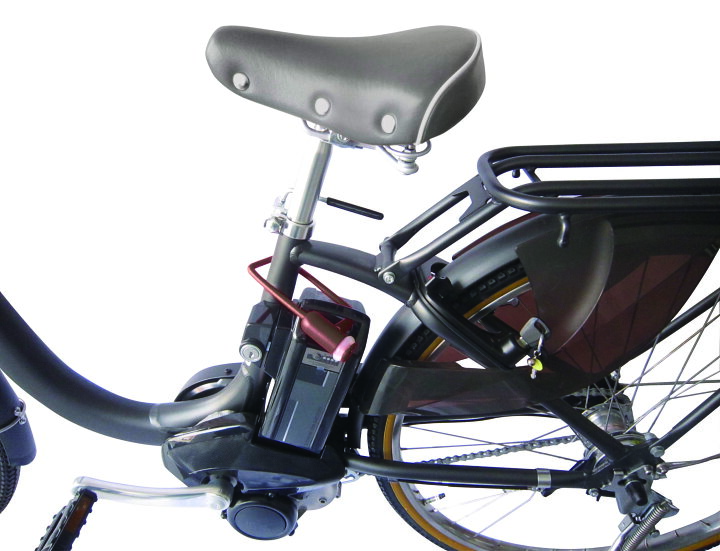 楽天市場】電動自転車 バッテリーロック SL ブラック 電動自転車用 
