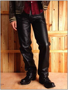 yDEGNERzDP-10AN-ST U[pc Xg[g LEATHER PANTS STRAIGHT h h ΍ fOi[ vpc AJ {vyoCNpiz