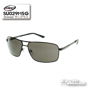 ☆【SUOMY EYEWEAR】SU029MSGスオーミー アイウェア紫外線99.9%カット (UV400) サングラスエトスデザイン 【バイク用品】