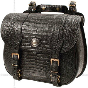 yDEGNERzSB-24CR NR_CU[ThobO LEATHER SADDLEBAG  AJ TChobO   c[O fOi[yoCNpiz