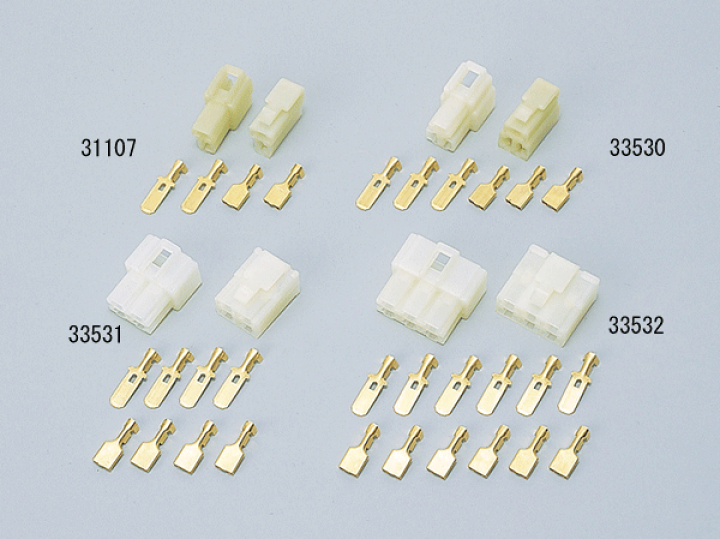 楽天市場】☆DAYTONA デイトナ 96175 コネクターセット 250型 6極 （旧