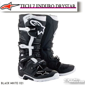 KiyALPINESTARSzTECH 7 ENDURO DRYSTAR sBLACK WHITE (12)tY ebN7 Gf[ h C u[c C^A C^A AIt[h gNX gCA ApCX^[Y