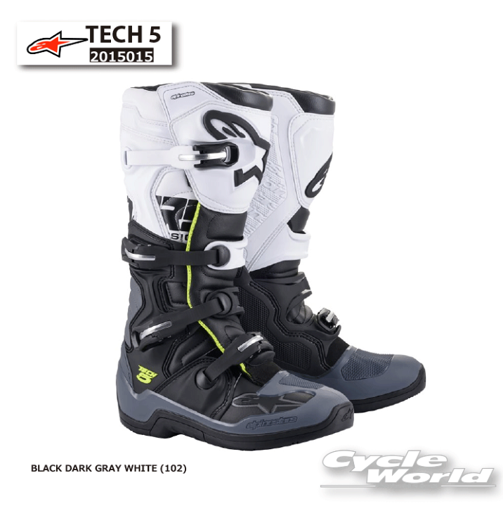 Alpinestars バイクブーツ ホワイト オフロードブーツ