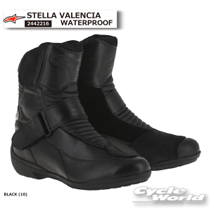 Alpinestars 黒 レザー バイクブーツ レディース 24.5 39 Alpinestars 黒 レザー バイクブーツ レディース 24.5 39