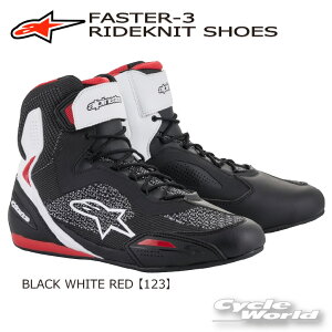KiyALPINESTARSzFASTER-3 RIDEKNIT SHOES@2510319 subN@zCg@bh_123t @BLACK WHITE REDI[hu[c@V[gu[cCfBOV[Y@ApCX^[Y c