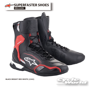 美品　アルパインスターズ　ブーツ　SIZE44 US9.5 バイク　シューズ 2510219 FASTER-3 SHOE ファスタースリーシューズ｜RIDE-MOTO