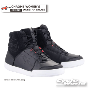 KiyALPINESTARSzCHROME WOMEN'S DRYSTAR SHOESsBLACK WHITE DIVA PINK (1832)tC^A񂹁@NhCX^[V[Y p fB[X CfBO I[hu[c V[gu[c h