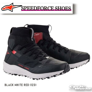 KiyALPINESTARSzSPEEDFORCE SHOES sBLACK WHITE RED (123)tY Xs[htH[X C V[Y C^A C^A ACfBOV[Y Vv JWA ApCX^[