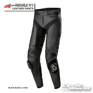 KiyALPINESTARSzMISSILE V3 LEATHER PANTSs3120522@BLACK BLACK (1100) tU[pc@[VOpc@vpc@ApCX^[Y C^A 񂹁yoCNpiz