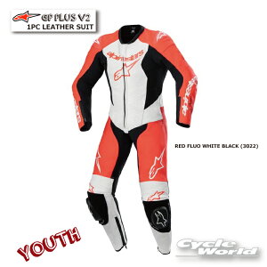 KiyALPINESTARSzYOUTH GP PLUS V2 1PC LEATHER SUITs3140624@RED FLUO WHITE BLACK (3022) t[X@LbY@q@U[X[c@[VOX[c@ApCX^[Y C^A 񂹁yoCNp