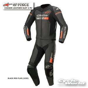 KiyALPINESTARSzGP FORCE CHASER LEATHER SUIT 2 PCs3160321@BLACK RED FLUO (1030)t@2s[X@ZbgAbv@㉺Zbg@U[X[c@[VOX[c@ApCX^[Y C^A 