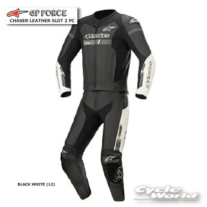 KiyALPINESTARSzGP FORCE CHASER LEATHER SUIT 2 PCs3160321@BLACK WHITE (12)t@2s[X@ZbgAbv@㉺Zbg@U[X[c@[VOX[c@ApCX^[Y C^A 񂹁yo