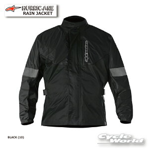 KiyALPINESTARSzHURRICANE RAIN JACKETs3204617@BLACK (10) t@CWPbg@ApCX^[Y C^A 񂹁yoCNpiz