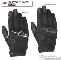 アルパインスターズ FASTER グローブ ファスター ブラック/ブラック L Amazon | alpinestars(アルパインスターズ)バイクグローブ