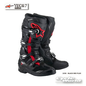 KiyALPINESTARSzTECH 7 2012025 s1030 - BLACK RED FLUOtC^A ebN7 @ApCX^[Y@ gNX It[hu[c@It[h@MX@TECH7yoCNpiz