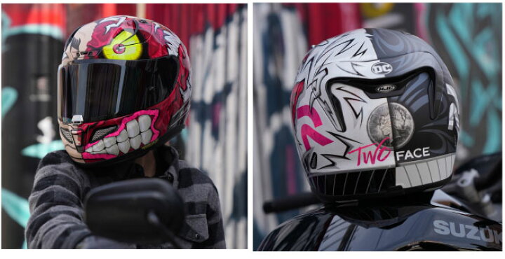 楽天市場】☆○正規品【HJC】HJH238｜DC COMICS RPHA11 トゥーフェイス  