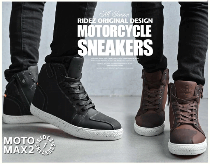 楽天市場】☆* 正規品【RIDEZ】MOTO-MAX2 バイク スニーカー
