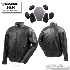 2024tāyDEGNERz24SJ-5@bVU[WPbg@MESH@LEATHER@JACKET@fOi[@veN^[yoCNpiz