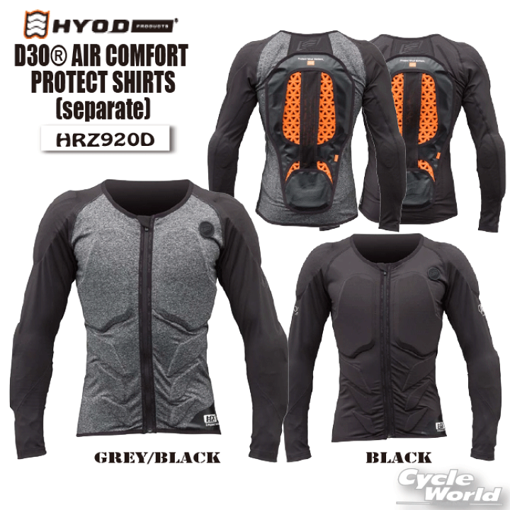 正規品〔HYOD〕 HRZ922D D3O AIR WARM PROTECT SHIRTS ウォーム