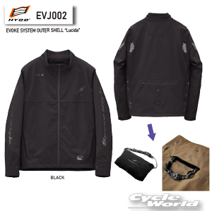 yHYODzEVJ002sBLACKtWPbg@EVOKE SYSTEM OUTER SHELL gLucidahgс@܂肽݁@AE^[VF@pbJu@qEhEv_NcyoCNpiz