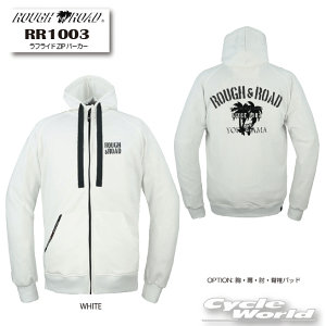 ラフアンドロードスポーツ ラフライドZIPパーカー RR1003 (バイク用
