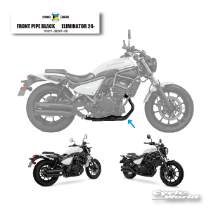  yyΉzyMORIWAKIzKi@FRONT PIPE BLACK iKAWASAKI ELIMINATOR 24-jtgpCv@ubN@JTL@G~l[^[@24Nȍ~@8BL-EL400A@LGWjAO@ԌΉ@