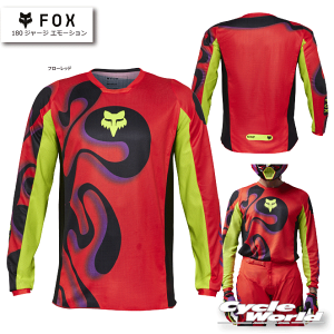 ☆【FOX】180ジャージ エモーション レース ジャージ モトクロス MX オフロード フォックス  ダートフリーク【バイク用品】
