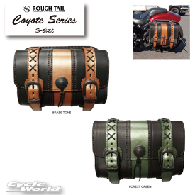 ☆【Rough Tail】コヨーテ シリーズ 《Sサイズ》2023年限定　アメリカン　ラフテール　サドルバッグCOYOTE　23Limited　Harley‐Davidson　Made in Japan【smtb-k】【バイク用品】