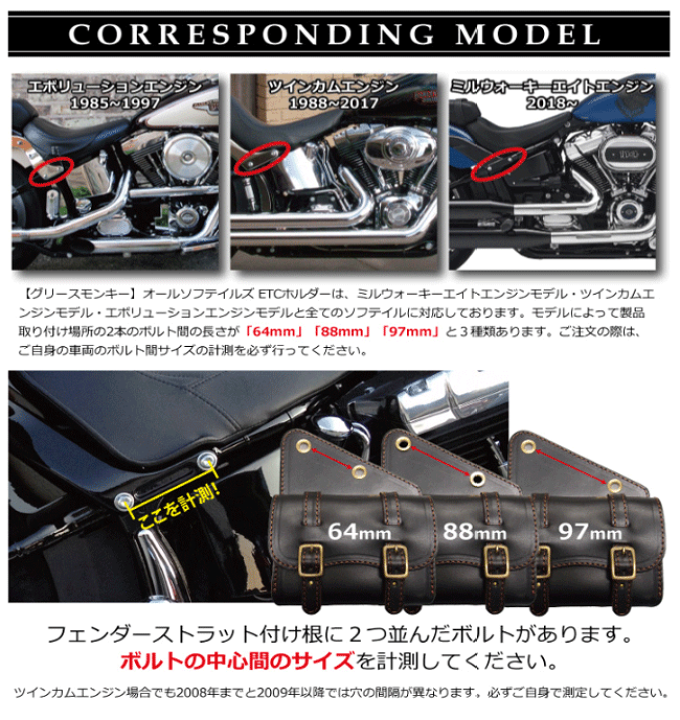 楽天市場】☆【Rough Tail】グリースモンキー ETCホルダー 楽天市場】☆【Rough Tail】グリースモンキー ETCホルダー