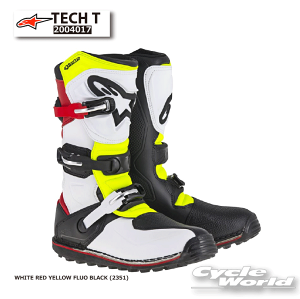 �����K�i�yALPINESTARS�zTECH T�s2004017�tWHITE RED YELLOW FLUO BLACK (2351)�@�C�^���A���񂹃e�b�N�e�B�[�@�A���p�C���X�^�[�Y�@ ���g�N���X�@�I�t���[�h�@�g���C�A���@�I�t���[�h�@�u�[�c�y�o�C�N