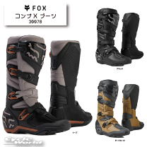 FOX RACING COMP X モトクロスブーツ 12(28cm) 美品 FOX RACING コンプX ブーツ ブラック| Dirtbikeplus (ダートバイクプラス)
