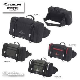 ☆*【あす楽対応】正規品【RS TAICHI】RSB291 | ヒップバッグ (L)［4colors］HIP BAG(L)　 ショルダーバッグ バックパック ツーリング カバン かばん 鞄 バッグ RSタイチ アールエスタイチ【バイク用品】