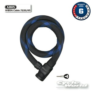 �����K�i�yABUS�zIVERA Cable 7220 Black 85cm�@ �@�h�C�c�� ���b�N �� �J�M ����h�~ �D�_ ��� �Z�L�����e�B �h�� �A�u�X �A�o�X�@���c�����y�o�C�N�p�i�z