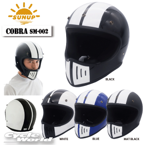 ���ySUN UP�zCOBRA�@SM-002�@�w�����b�g�@�T���A�b�v�@�t���t�F�C�X�@�R�u���@SG�K�i�@�S�r�C�ʑΉ��@�S�[�_�y�o�C�N�p�i�z