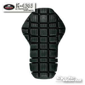 ���yKUSHITANI�zK-4363�@CE �v���e�N�^�[(�Ґ��jCE PROTECTOR(FOR BACK)�@ �v���e�N�^�[ �N�V�^�j�y�o�C�N�p�i�z
