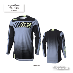�� �yTROY LEEI�zTDU225 GP �W���[�W �sICON BLACK/GRAY�t���g�N���X�@�I�t���[�h�@�A�[���G�X�^�C�`�@RS�^�C�`�@RS TAICH�@�g���C���[�y�o�C�N�p�i�z