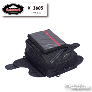 ���yKUSHITANI�zK-3605 TANK BAG �^���N�o�b�O�@�e�ʁF��10.9�`18.4L�@�u���b�N�@���@���΂�@�X���@�c�[�����O�@�N�V�^�j�@�y�o�C�N�p�i�z