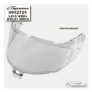 ���y�����y�Ή��z�yALPINESTARS�z8952725�sS-R10 SERIES�tAFHS-01 SHIELD PHOTOCHROMIC �w�����b�g �V�[���h �A���p�C���X�^�[�Y �y�o�C�N�p�i�z