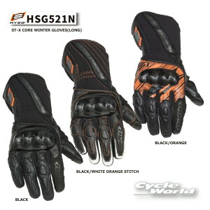 ���y�����y�Ή��z�yHYOD�zHSG521N ST-X CORE WINTER GLOVES(LONG) �E�C���^�[�O���[�u�@�~�p�@�q���E�h�E�v���_�N�c�y�o�C�N�p�i�z