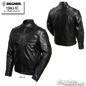 ���yDEGNER�z13WJ-1C �V�[�v���U�[�W���P�b�g�@SHEEP LEATHER JACKET �f�O�i�[�@�v�W�����@�r���e�[�W�@�A�����J���@�r�v�@��v�@�y�o�C�N�p�i�z