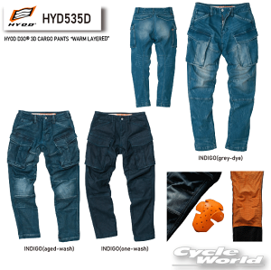 ���yHYOD�zHYD535DN�@HYOD D3O? 3D CARGO PANTS�gWARM LAYERED�h�@�G�@�v���e�N�^�[�@�q���E�h�E�v���_�N�c �y�o�C�N�p�i�z