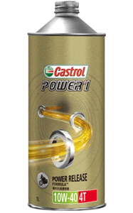 ���yCastrol�z�J�X�g���[�� �@POWER1�@4T�@10W-40�@1L �y�o�C�N�p�i�z