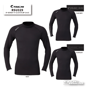 ���yRS TAICHI�z���K�i�@RSU329 �N�[�����C�h �x�[�V�b�N �A���_�[�V���c�@COOL RIDE BASIC UNDER SHIRT�@�@�t�ā@�ڐG�⊴�@�\ UV�J�b�g�@�ʋC���@������ RS�^�C�` �A�[���G�X�^�C�` �y�o�C�N�p�i�z