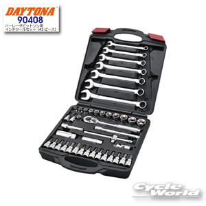 ���yDAYTONA�z �@90408�@�n�[���[�_�r�b�g�\���p�C���`�c�[���Z�b�g �i43�s�[�X�j�@�H��@�f�C�g�i�y�o�C�N�p�i�z