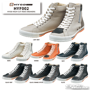 ���yHYOD�zHYF002 HYOD HIGH-CUT RIDE SNEAKERS�n�C�J�b�g�@�V���[�Y�@�C�@�X�j�[�J�[�@�o���J�i�C�Y�@���U�[�X�j�[�J�[�@�V�t�g�p�b�h�@�J�E���U�[�@�T�C�h�W�b�v�@���C�h�C���W���p���@�q���E�h